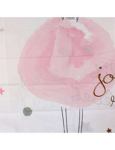 Set de taies d'oreiller rose