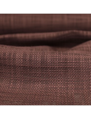 Tissu toile polyester ameublement rouge