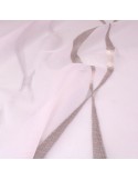 Tissu voilage plombé hauteur 300 cm blanc Tissu voilage plombé hauteur 300 cm blanc