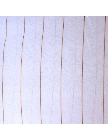 Voilage hauteur 300 cm blanc/jaune