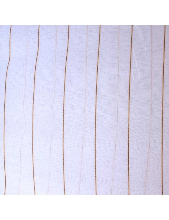 Voilage hauteur 300 cm blanc/jaune