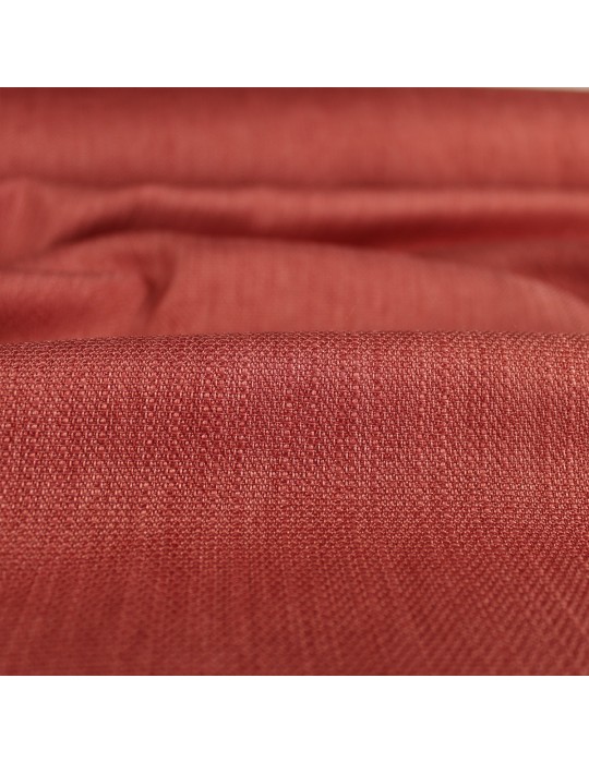 Toile d'ameublement polyester orange