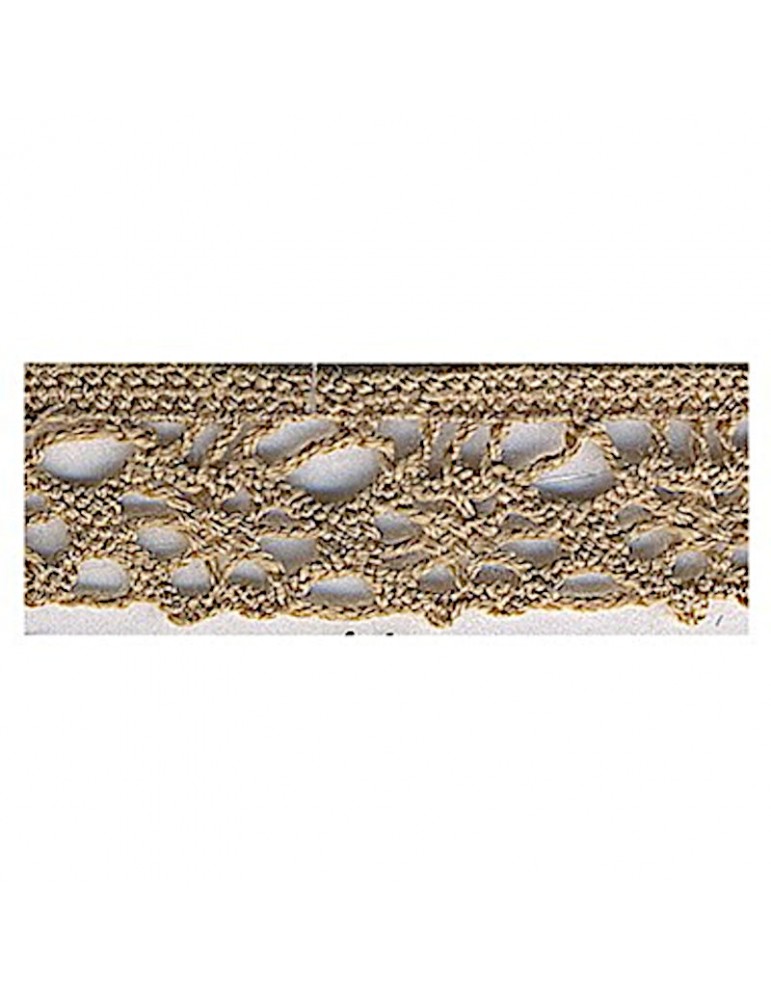 Dentelle polyester beige Dentelle polyester beige