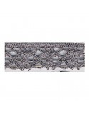Dentelle polyester gris Dentelle polyester gris